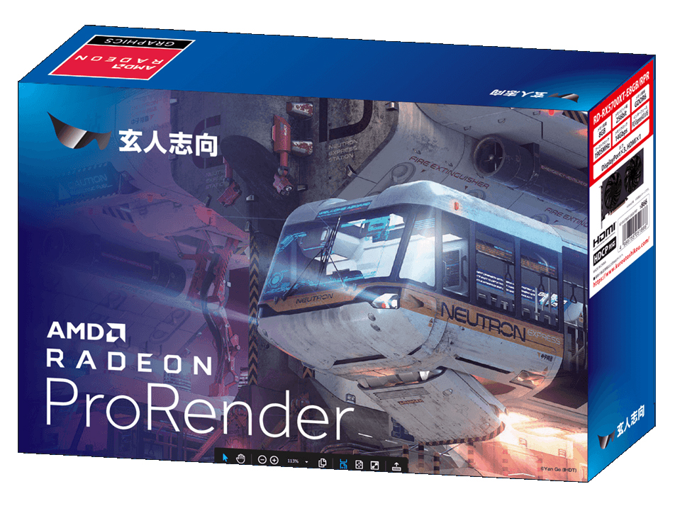 RD-RX5700XT-E8GB/RPR [PCIExp 8GB]