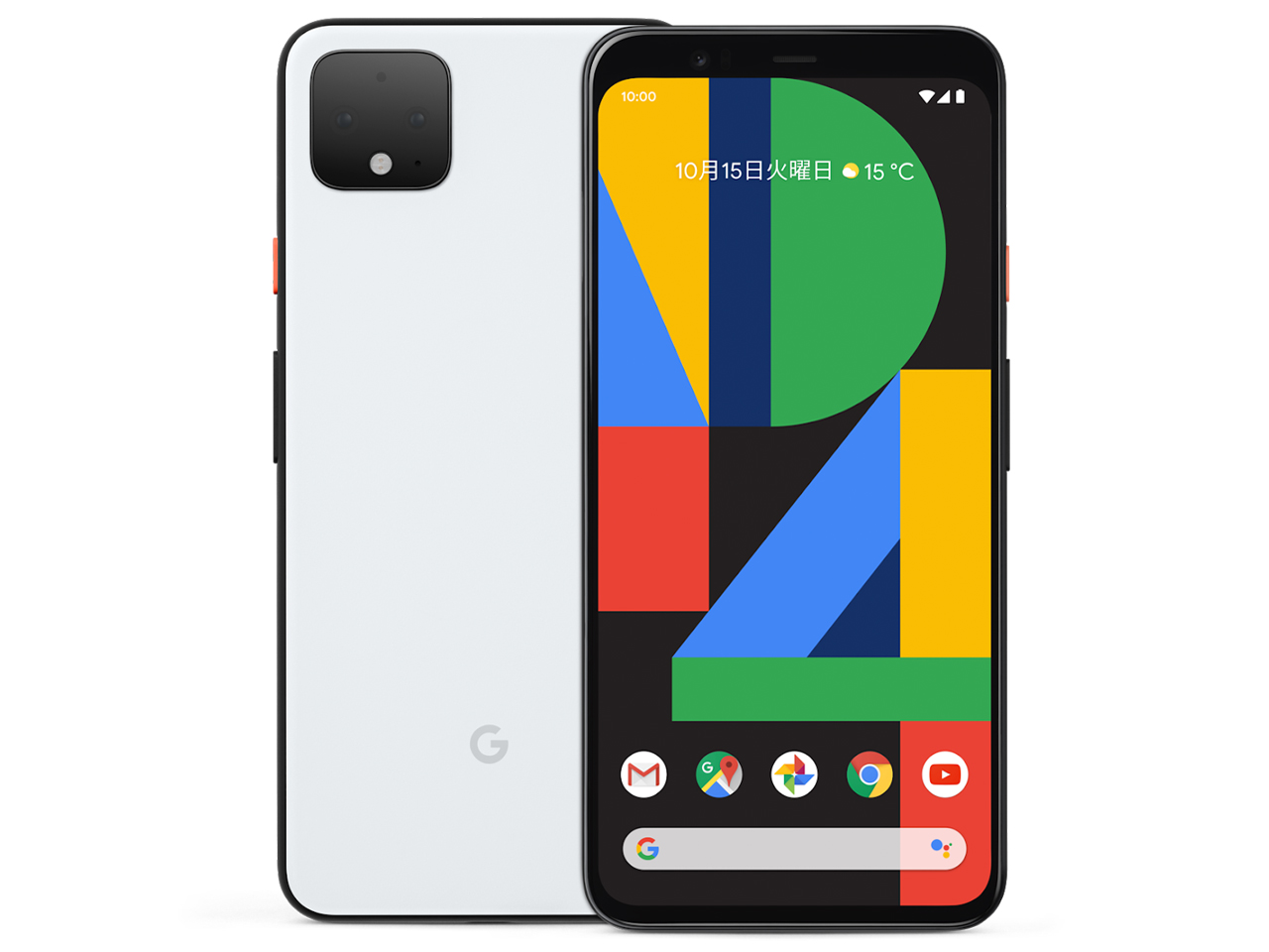 Google Pixel 4 XL 128GB SoftBank [Clearly White] �̐��i�摜