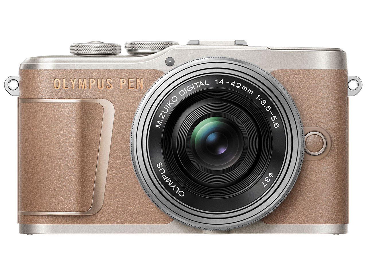 OLYMPUS PEN E-PL10 14-42mm EZ�����Y�L�b�g [�u���E��]
