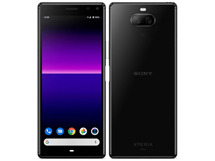 Xperia 8 SIM�t���[ [�u���b�N] �̐��i�摜