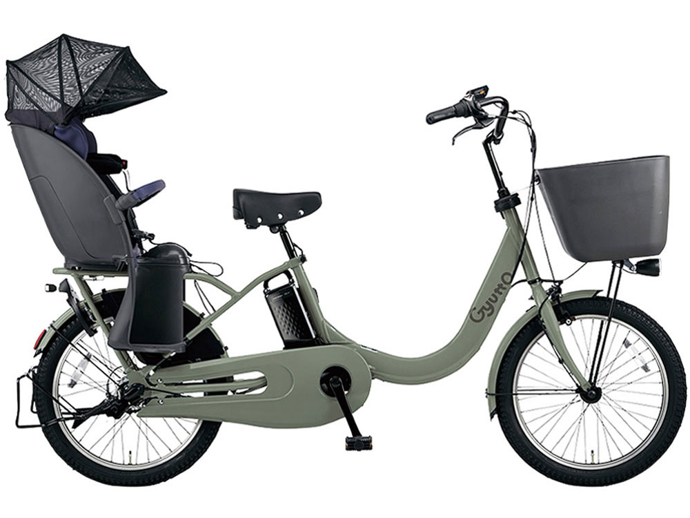 Panasonic 電動アシスト自転車 ギュット・クルームDX マットオリーブ パナソニック ギュット・クルームR・DX BE-ELRD03-G [マット