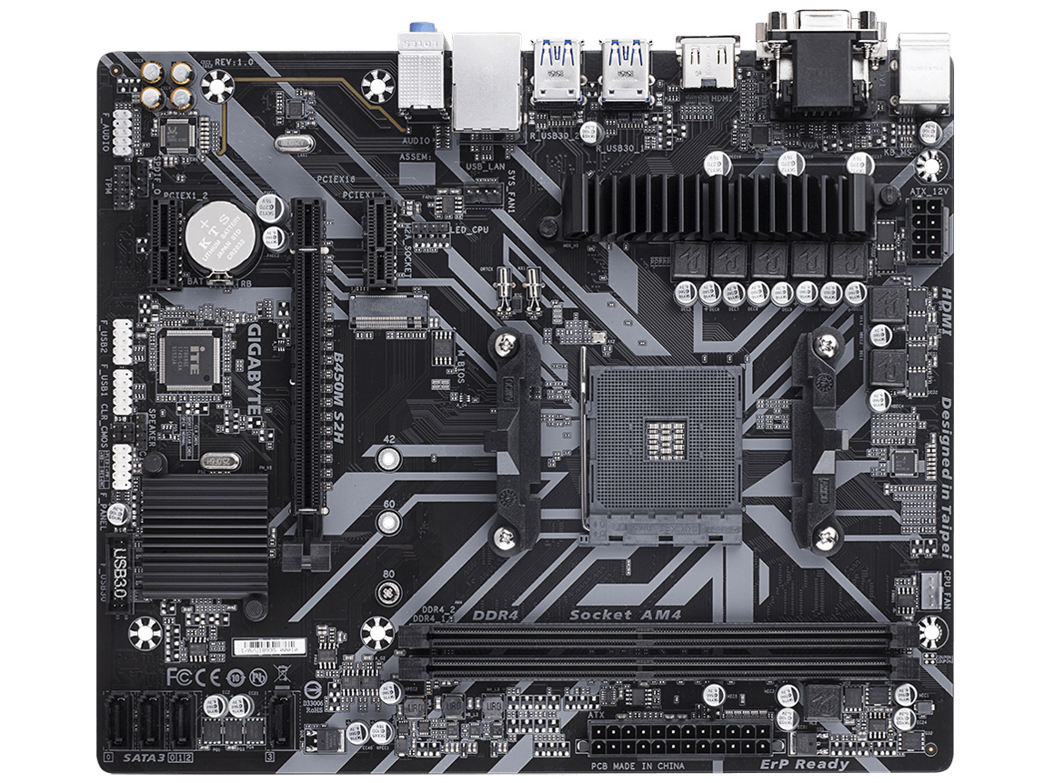 B450M S2H [Rev.1.0] �̐��i�摜
