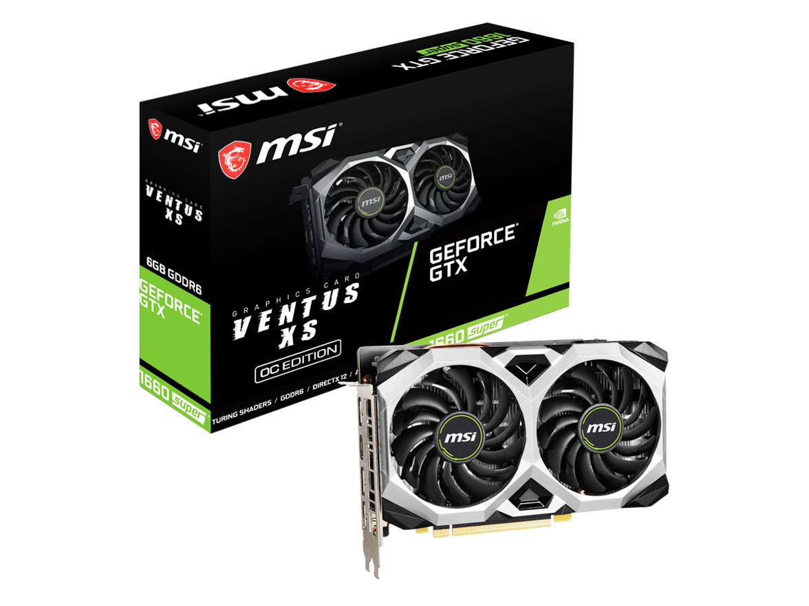 GeForce GTX 1660 SUPER VENTUS XS OC [PCIExp 6GB] �̐��i�摜