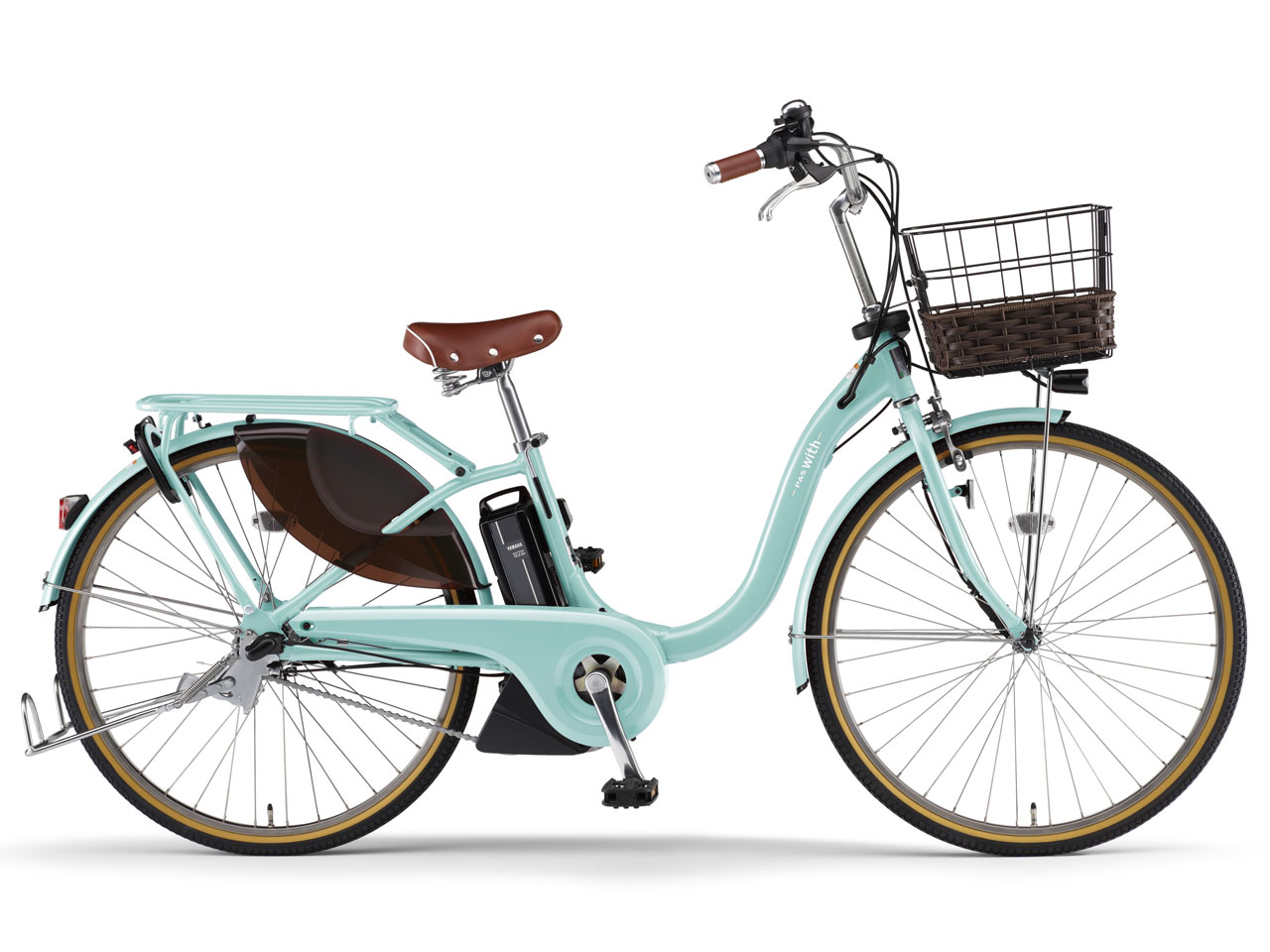 ヤマハ PAS With DX PA26WDX 2020年モデル [ミントブルー] + 専用充電