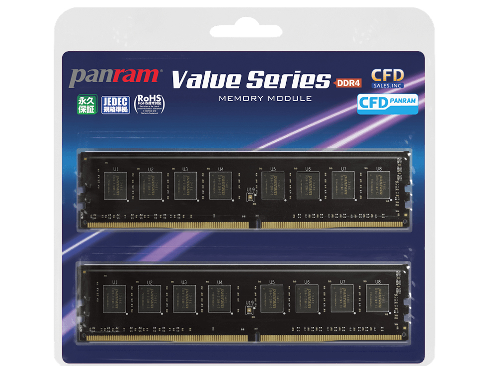 W4U3200PS-8G [DDR4 PC4-25600 8GB 2���g] �̐��i�摜