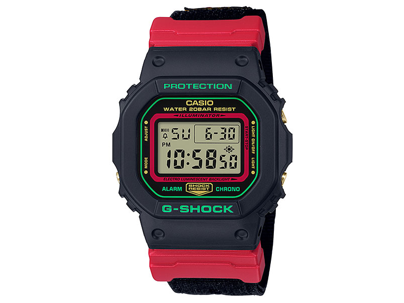 G-SHOCK Throwback 1990s DW-5600THC-1JF �̐��i�摜