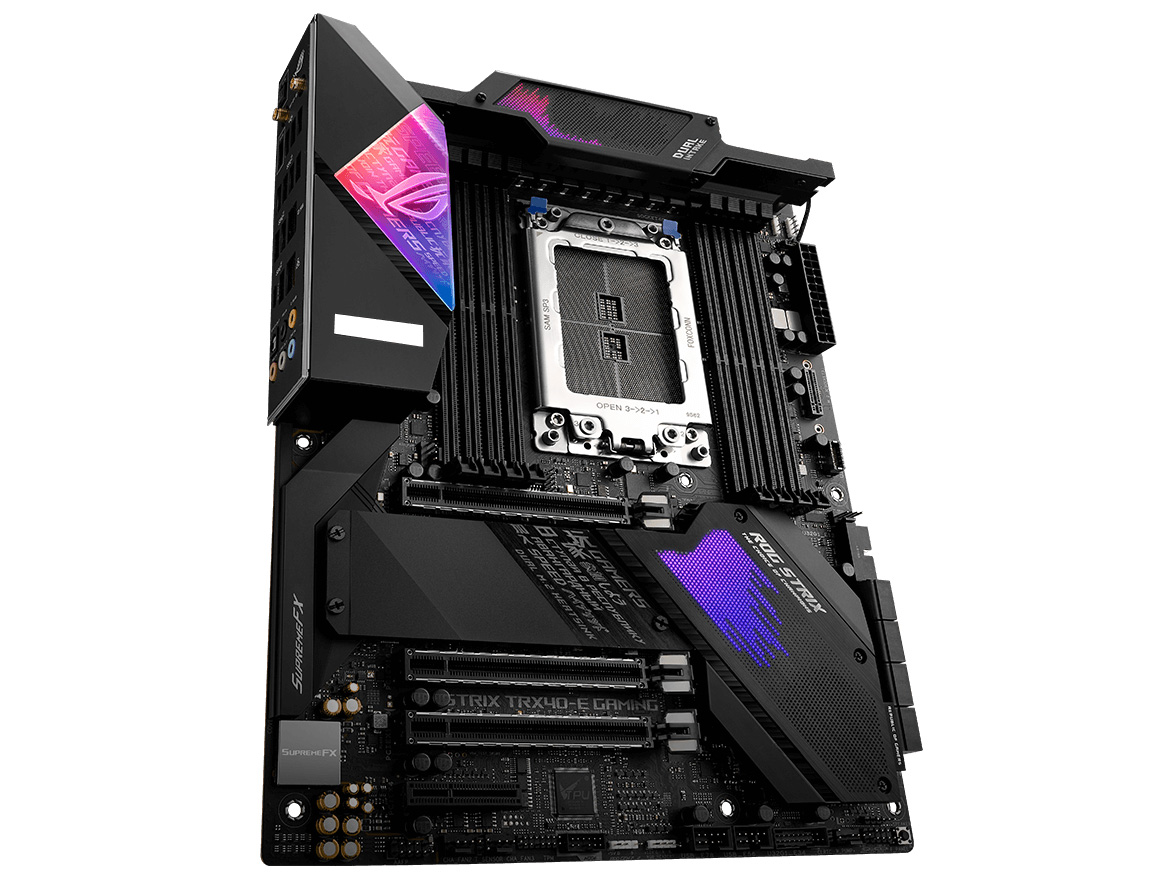 ROG STRIX TRX40-E GAMING �̐��i�摜