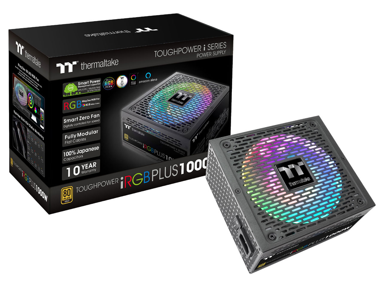 TOUGHPOWER DIGITAL iRGB PLUS 1000W GOLD PS-TPI-1000F3FDGJ-1 [Black]