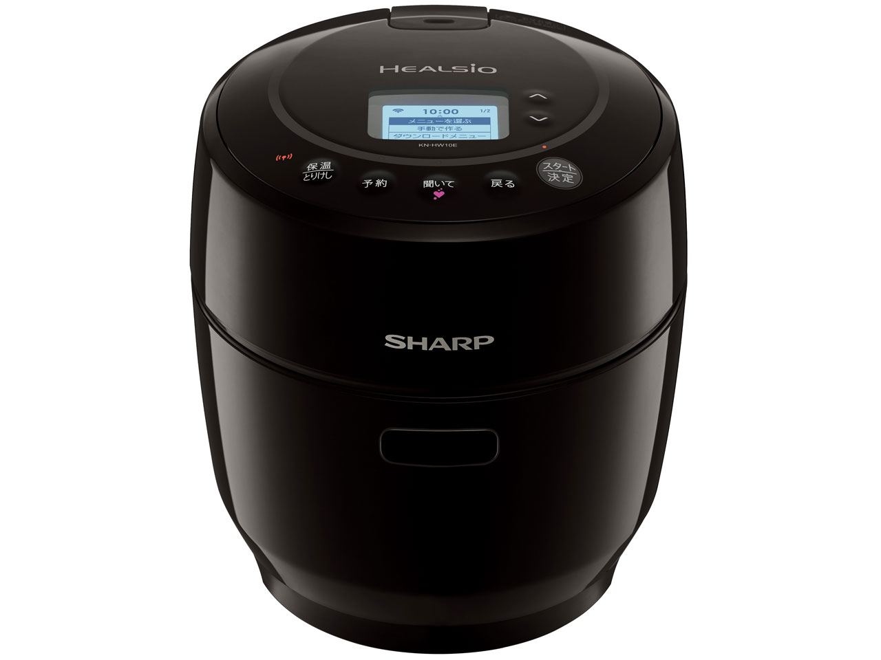 【新品送料無料】シャープ ヘルシオ ホットクック KN-HW10E-B シャープ ヘルシオ ホットクック KN-HW10E-B [ブラック系] 価格