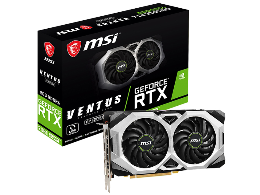 GeForce RTX 2060 SUPER VENTUS GP [PCIExp 8GB] �h�X�p��Web���胂�f�� �̐��i�摜