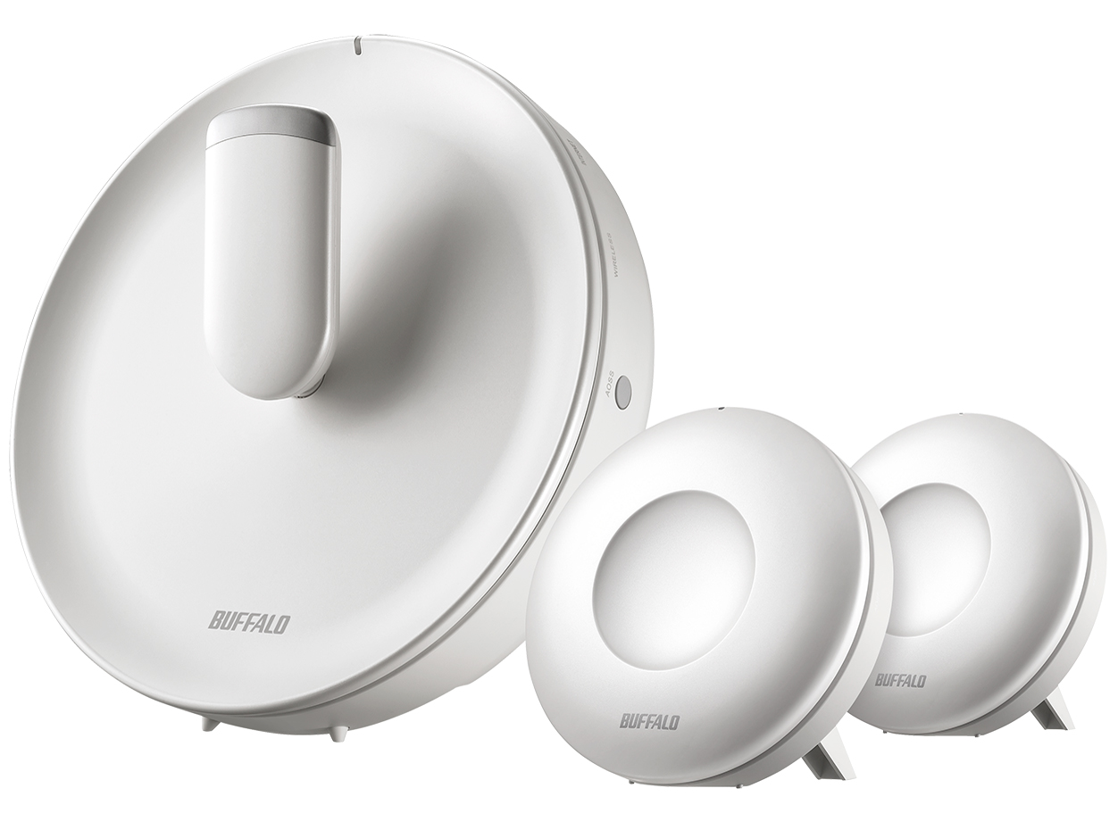 AirStation connect WTR-M2133HS/E2S [�p�[���z���C�g�O���[�W��] �̐��i�摜