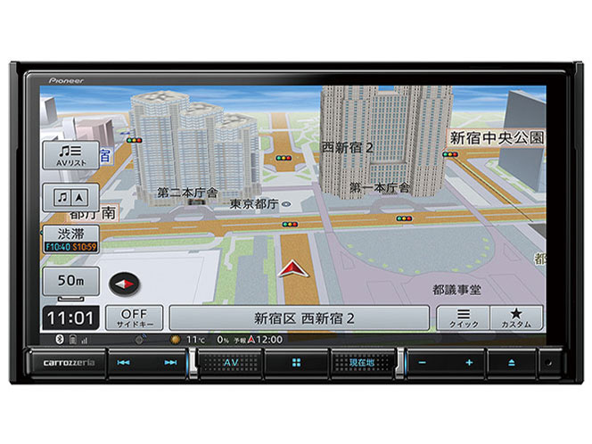 パイオニア AVIC-RZ811 ジャンク品 本体のみ パイオニア 楽ナビ