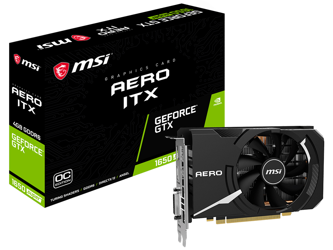 GeForce GTX 1650 SUPER AERO ITX OC [PCIExp 4GB] �̐��i�摜