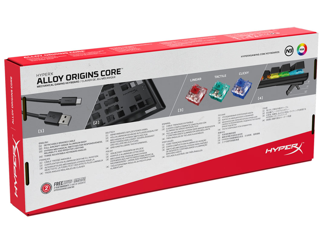 Alloy Origins Core HX-KB7RDX-JP �Ԏ�