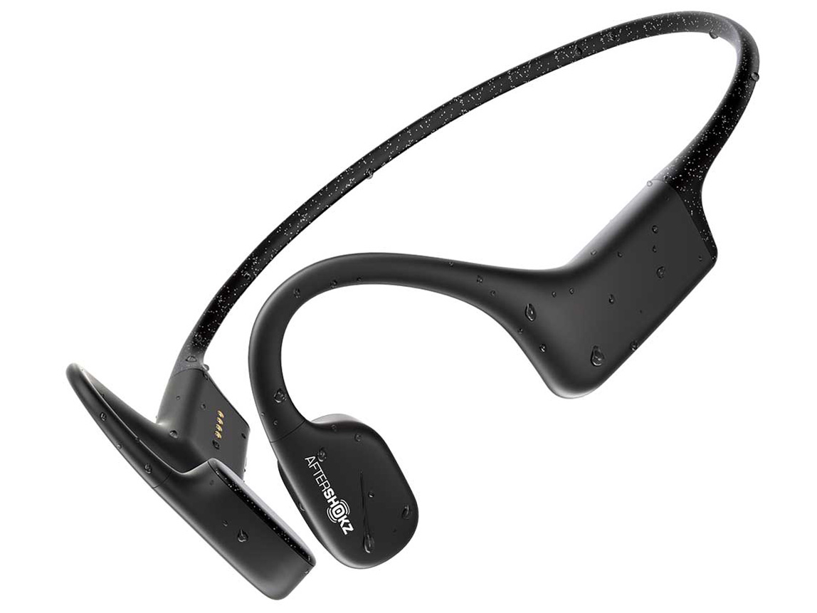 Shokz 骨伝導ヘッドホン　ブラックダイヤモンド AFT-EP-000015 Shokz Xtrainerz AFT-EP-000015 [4GB ブラックダイヤモンド