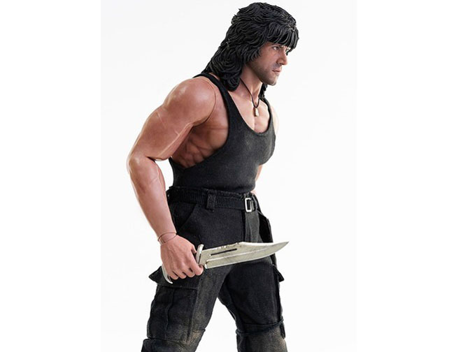 �����{�[3/�{��̃A�t�K�� 1/6 John Rambo(1/6 �W�����E�����{�[)