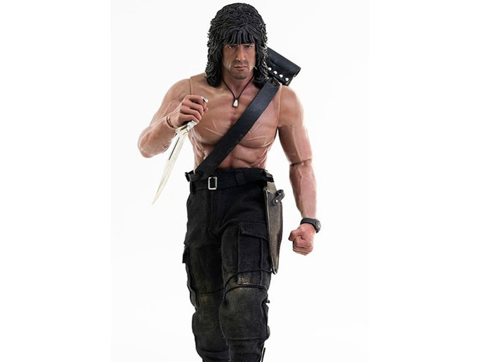 �����{�[3/�{��̃A�t�K�� 1/6 John Rambo(1/6 �W�����E�����{�[)