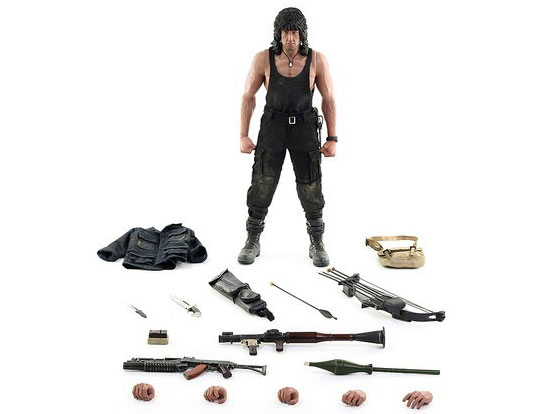 �����{�[3/�{��̃A�t�K�� 1/6 John Rambo(1/6 �W�����E�����{�[) �̐��i�摜