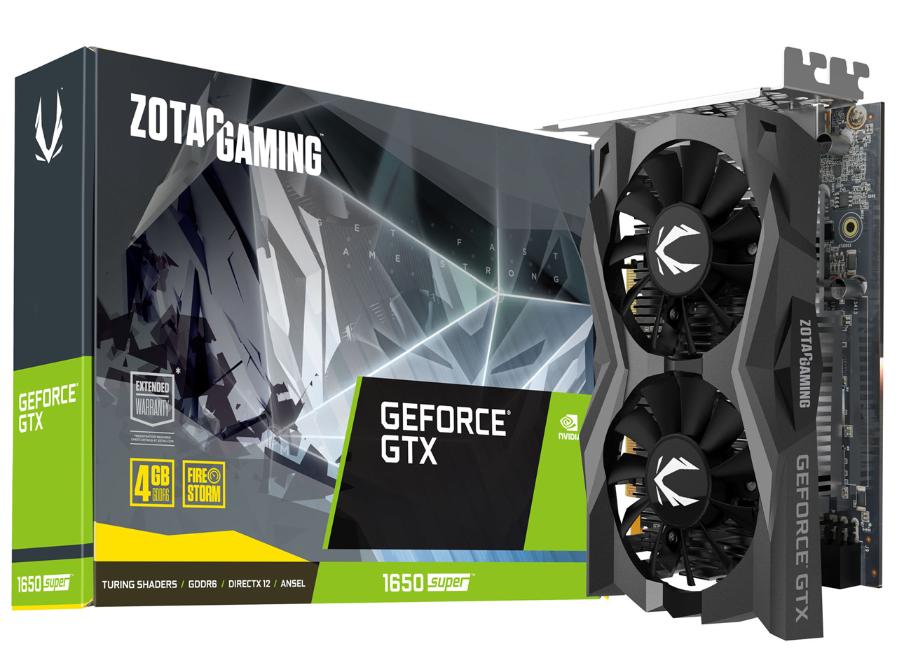 ZOTAC GAMING GeForce GTX 1650 SUPER Twin Fan ZT-T16510F-10L [PCIExp 4GB] �̐��i�摜