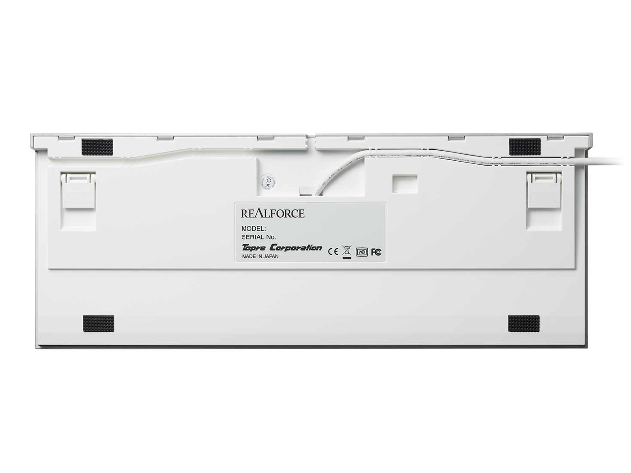 REALFORCE TKL for Mac R2TL-JPVM-WH [�X�[�p�[�z���C�g+�V���o�[]