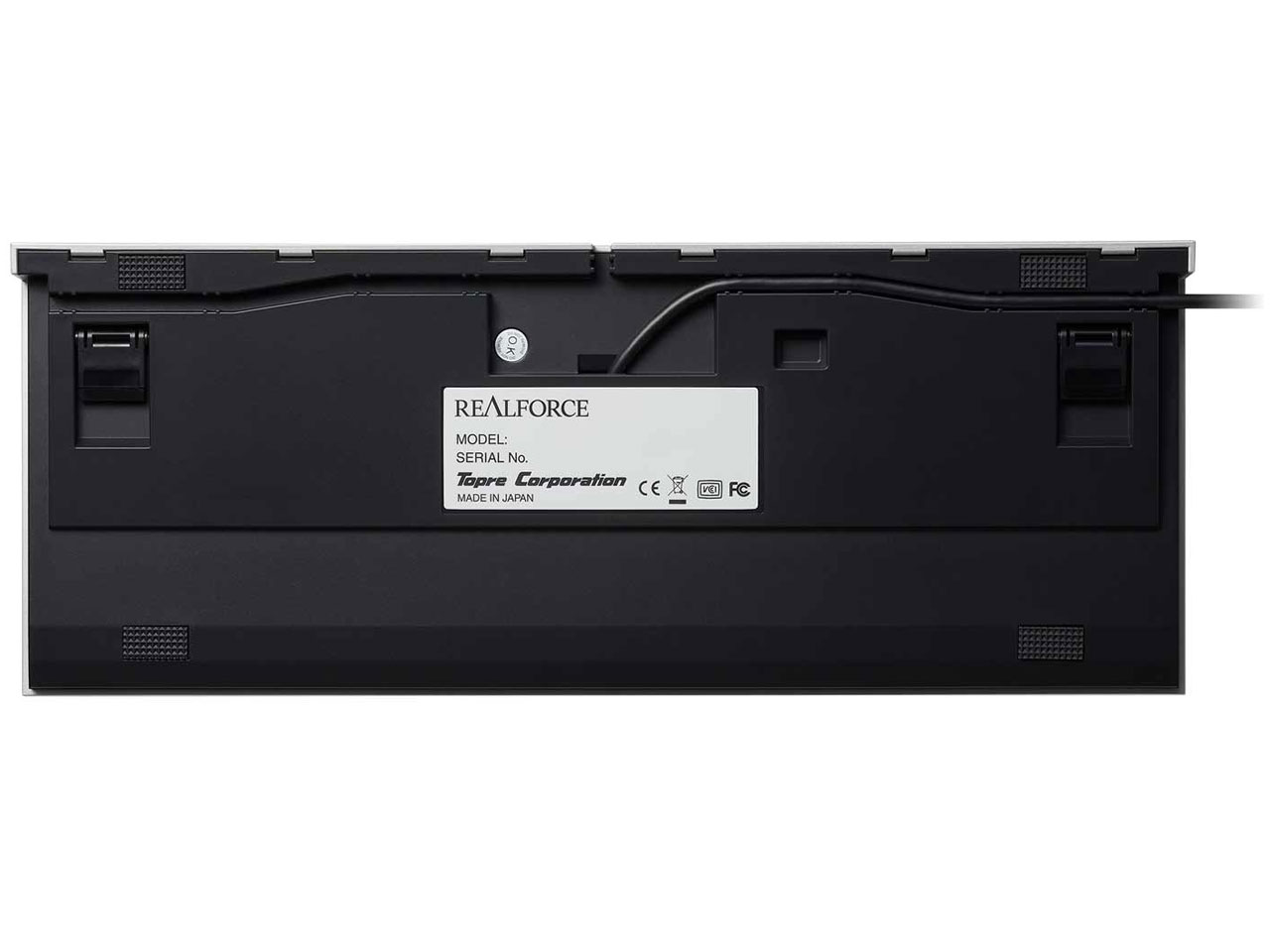 REALFORCE TKL for Mac R2TL-JPVM-BK [�u���b�N+�V���o�[]