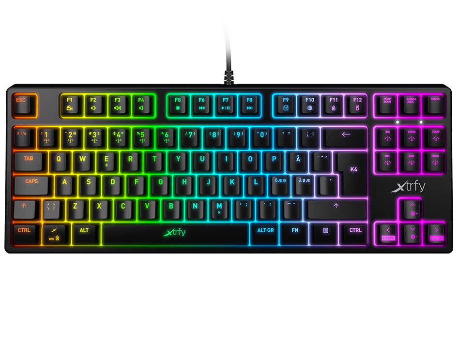 K4 TKL RGB �Ԏ� �̐��i�摜