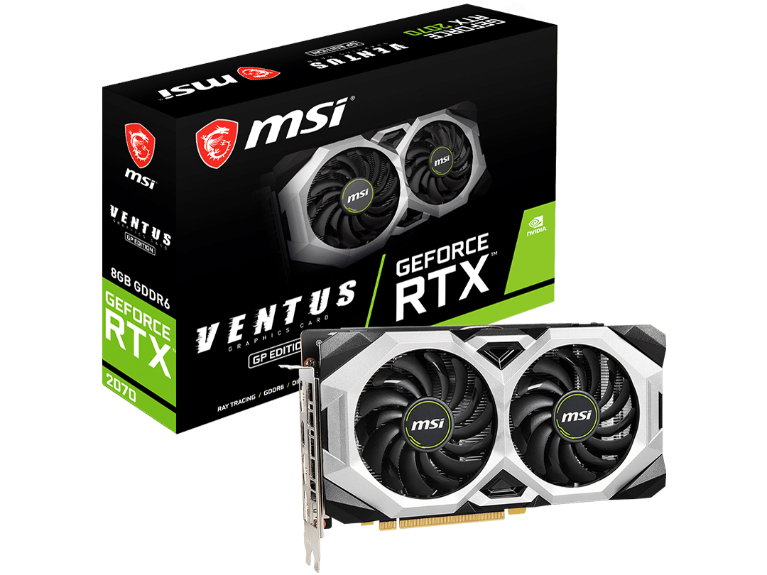 GeForce RTX 2070 VENTUS GP [PCIExp 8GB] �̐��i�摜