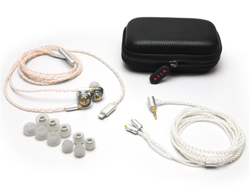 生産終了品 アズラ AZLA ORTA Classy Gold 未開封 AZLA ORTA Lightning Classy Gold with UPG Cable 2.5 AZL-AZLA
