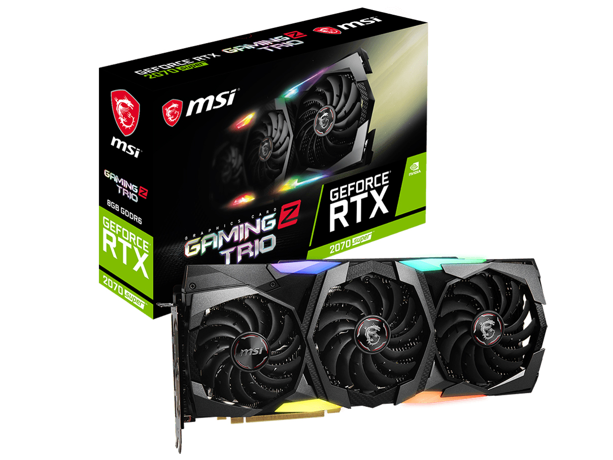 GeForce RTX 2070 SUPER GAMING Z TRIO [PCIExp 8GB] �̐��i�摜
