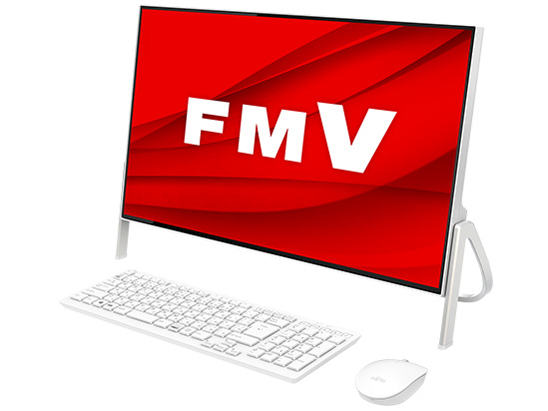 FMV ESPRIMO FH�V���[�Y WF1/D3 KC_WF1D3_A068 Core i7�E������8GB�ESSD 256GB+HDD 1TB�EOffice���ڃ��f�� [�z���C�g] �̐��i�摜