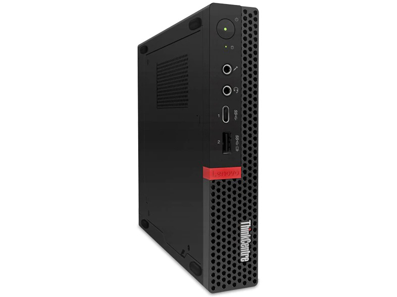 ThinkCentre M75q-1 Tiny AMD Ryzen 5 PRO 3400GE�E8GB�������[�E256GB SSD���� �p�t�H�[�}���X 11A4CTO1WW �̐��i�摜