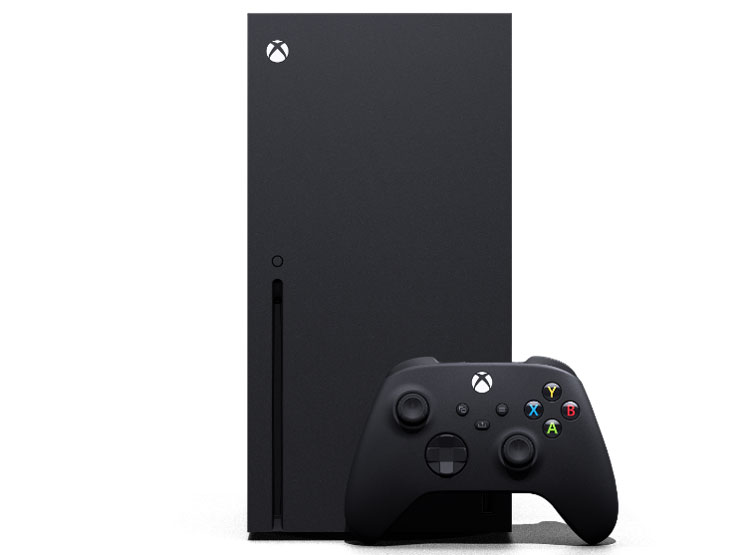 『本体 正面』 Xbox Series X RRT-00015 の製品画像