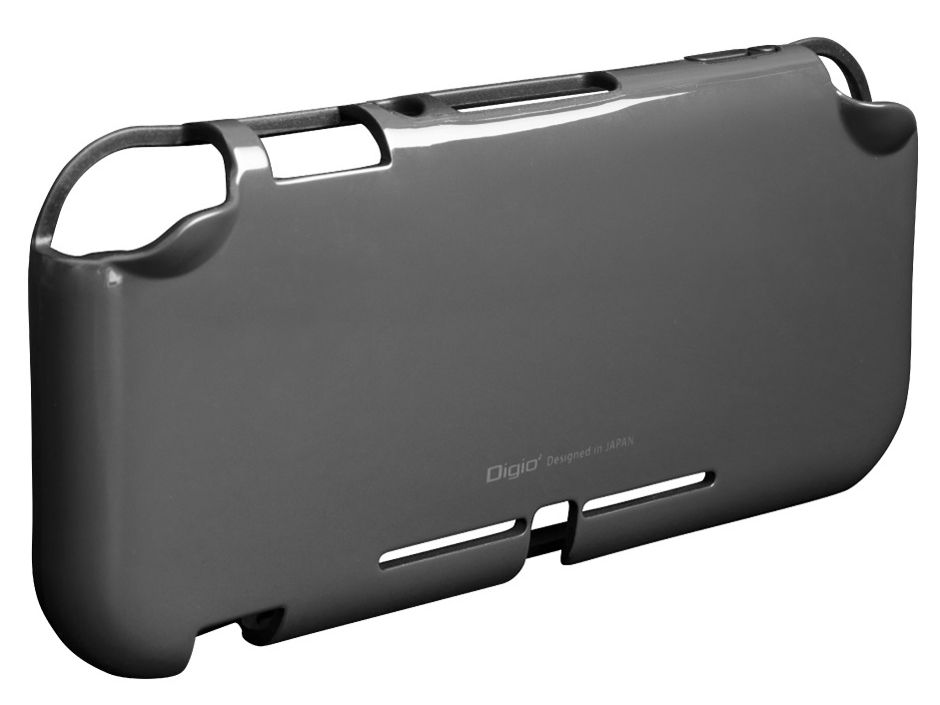 Digio2 Switch Lite�p TPE�w�ʃJ�o�[ SZC-SWL06GY [�O���[]
