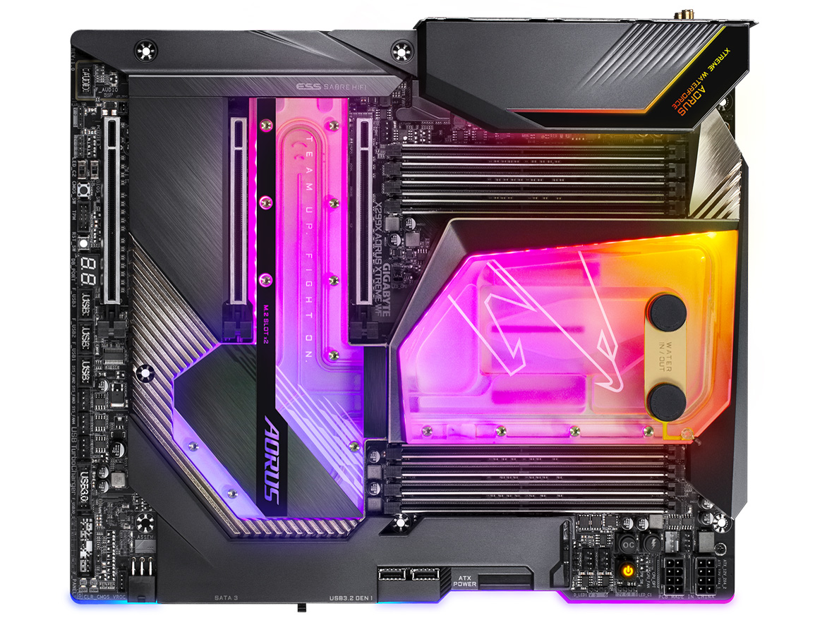 Gigabyte x299x aorus xtreme waterforce обзор