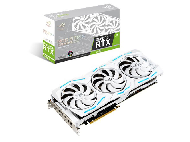 ROG-STRIX-RTX2080TI-O11G-WHITE-GAMING [PCIExp 11GB] �̐��i�摜