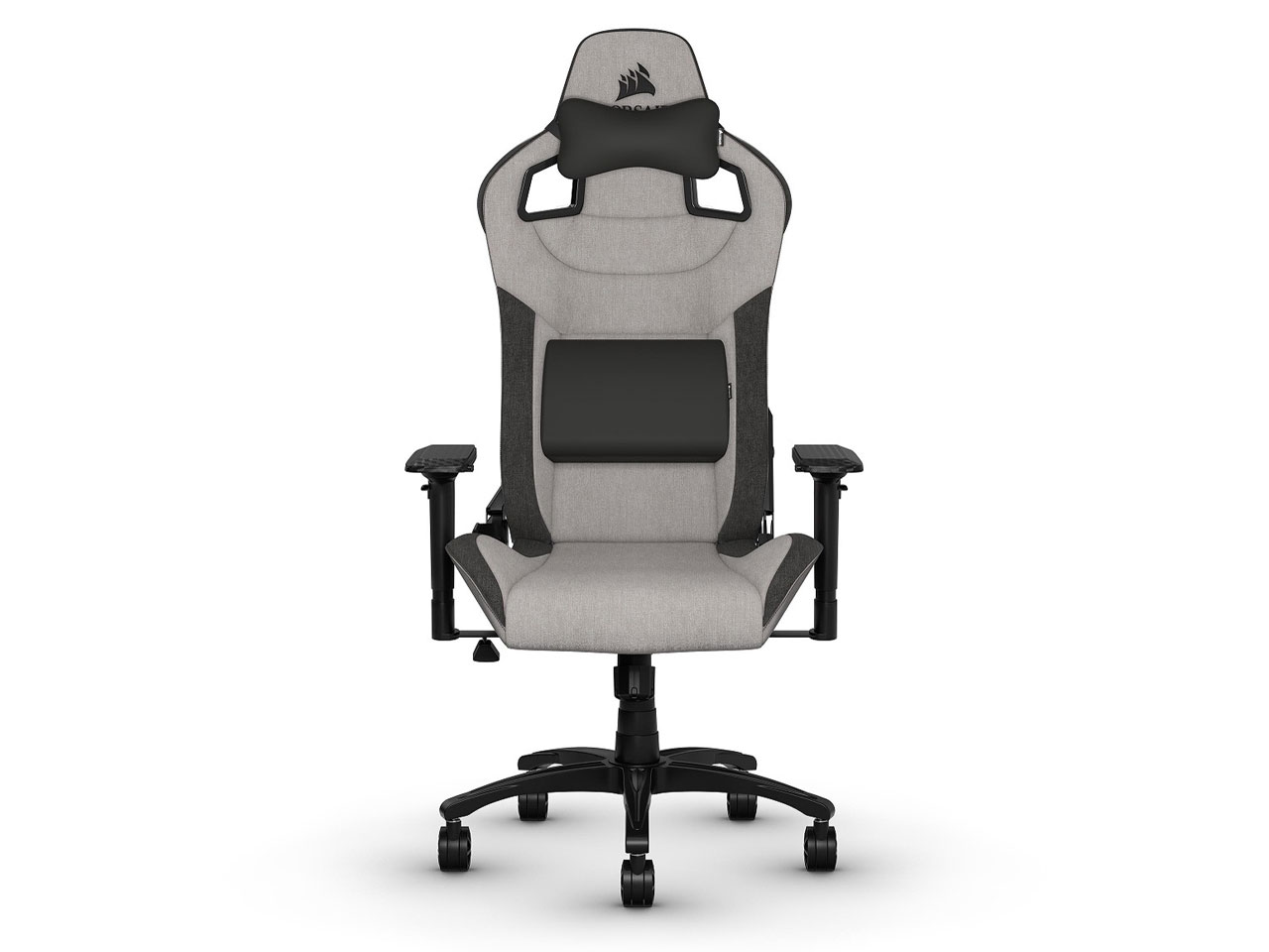 CORSAIR T3 RUSH グレー/チャコール  背面部品 Corsair T3 RUSH Charcoal V2 CF-9010057-WW シートバック