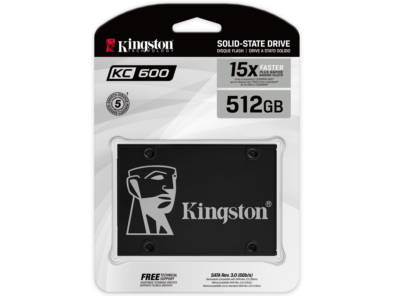 KC600 SSD SKC600/512G