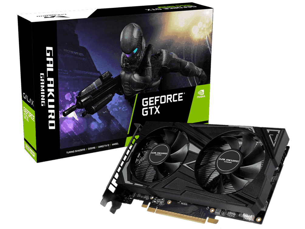 GALAKURO GAMING GG-GTX1650SP-E4GB/DF [PCIExp 4GB] �̐��i�摜
