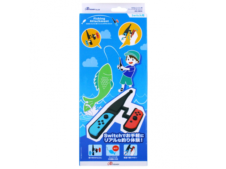 Switch�p �t�B�b�V���O�A�^�b�`�����g ANS-SW098 [�u���b�N]