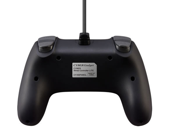 CYBER�E���C���[�h�R���g���[���[ ���C�g(PS4/SWITCH�p) CY-NSP4WCL-BK [�u���b�N]