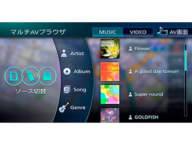 �ʑ��i�r MDV-S707L