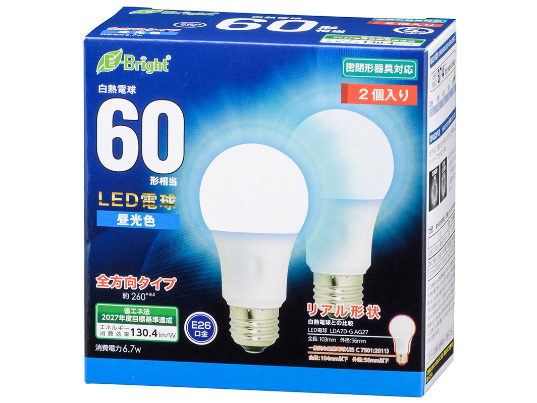 E-Bright LDA7D-G AG27 2P [�����F] �̐��i�摜