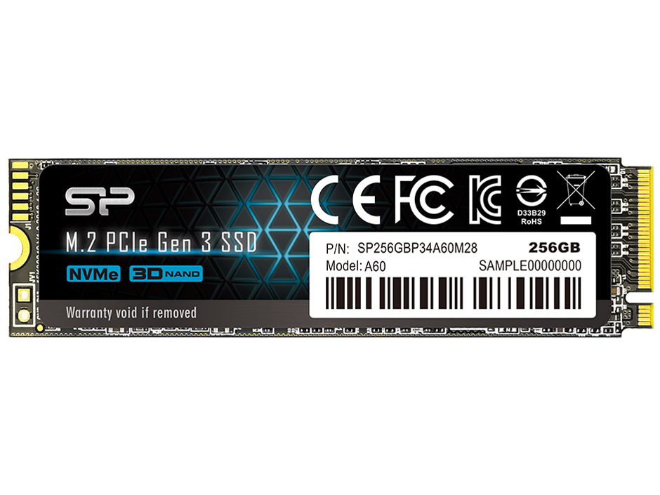 PCIe Gen3x4 P34A60 SP256GBP34A60M28 �̐��i�摜