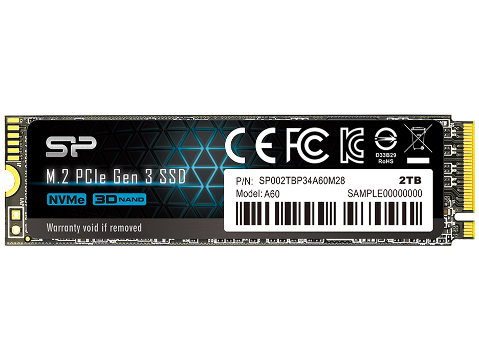 PCIe Gen3x4 P34A60 SP002TBP34A60M28 �̐��i�摜