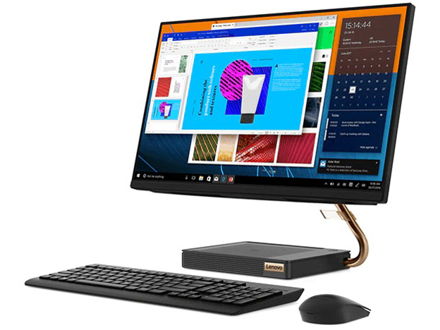 IdeaCentre A540 23.8�^�t��HD�t���ECore i3�E8GB�������[�E256GB SSD���� �I�t�B�X�t�� F0EL0015JP �̐��i�摜