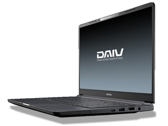 DAIV 4N Core i7/16GB������/256GB NVMe SSD/GeForce MX250/14�^�t��HD�t�����ڃ��f�� �̐��i�摜