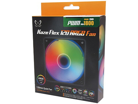 KAZE FLEX 120 ARGB PWM 1800rpm KF1225FD18AR-P