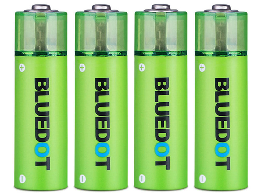 USB�[�d�����`�E���C�I���d�r �P3�` 4�{�p�b�N BMB-MRU3 �̐��i�摜