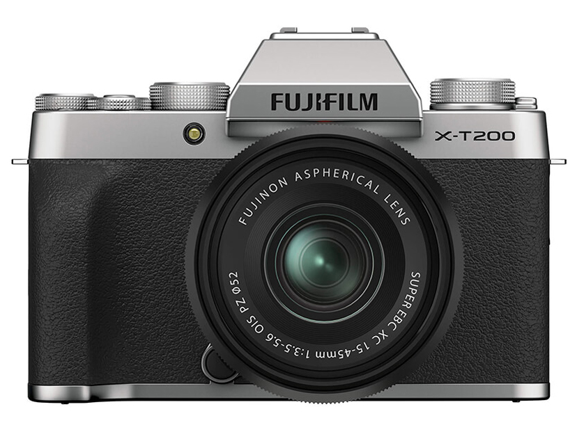 FUJIFILM X-T200 �_�u���Y�[�������Y�L�b�g [�V���o�[]