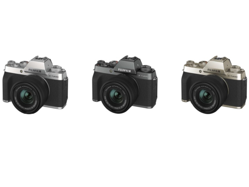 FUJIFILM X-T200 �_�u���Y�[�������Y�L�b�g [�V�����p���S�[���h]